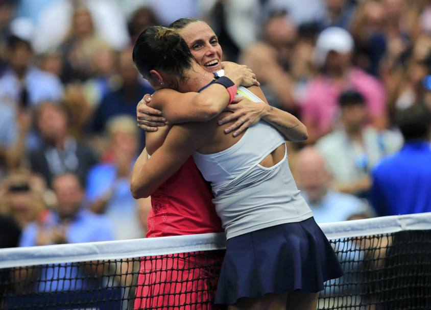 US Open di New York. 12 settembre finale femminile tutta italiana tra Roberta Vinci e Flavia Pennetta (Action Images)